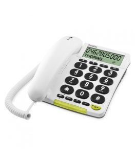 Doro PhoneEasy 312cs Analoginis telefonas Skambintojo ID Balta