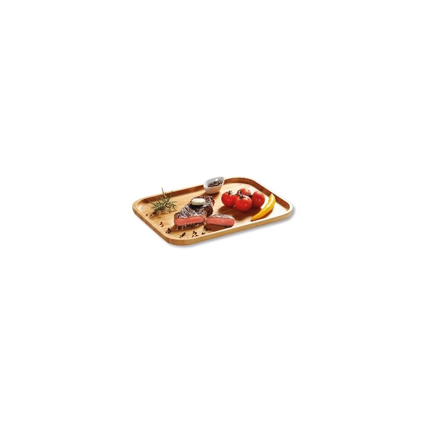Kesper 58161 food service tray Classic serving tray Rectangle Wood – 3