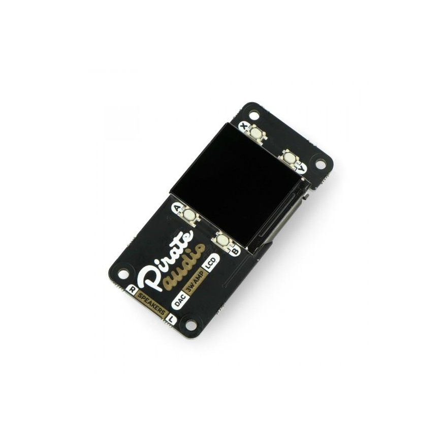 Pirate Audio 3W stereo amplifier with display for Raspberry Pi Microcomputer Pimoroni PIM484