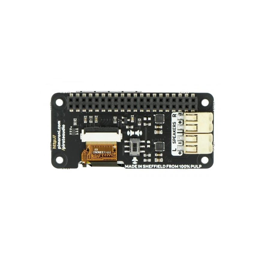 Pirate Audio 3W stereo amplifier with display for Raspberry Pi Microcomputer Pimoroni PIM484 – 3