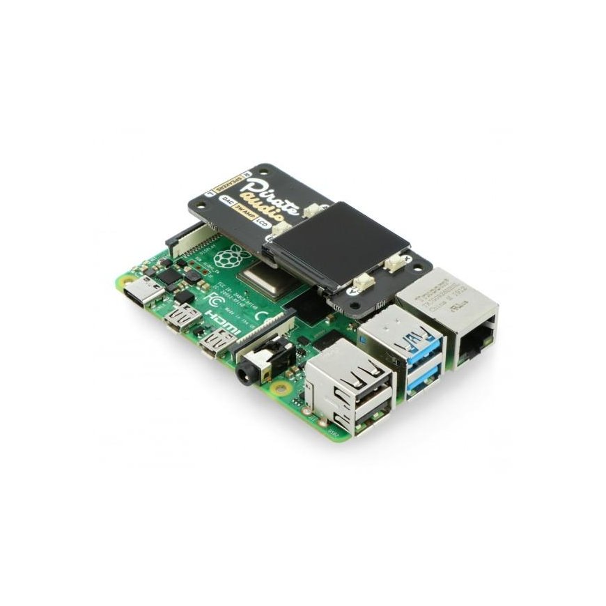 Pirate Audio 3W stereo amplifier with display for Raspberry Pi Microcomputer Pimoroni PIM484 – 4