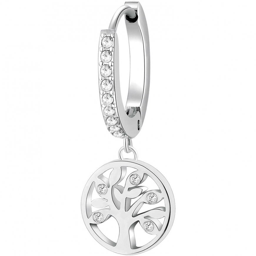 Brosway steel single earrings Tree of Life Chakra BHKE004 – 2