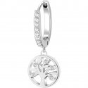 Brosway steel single earrings Tree of Life Chakra BHKE004 Brosway steel single earrings Tree of Life Chakra BHKE004
