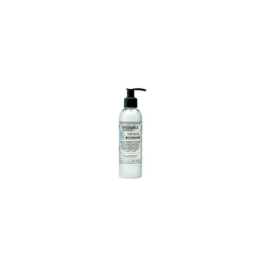 Ecooking, RenseMaelk, Cleansing and Hydrating, Cleansing Milk, For Face, 200 ml – 2