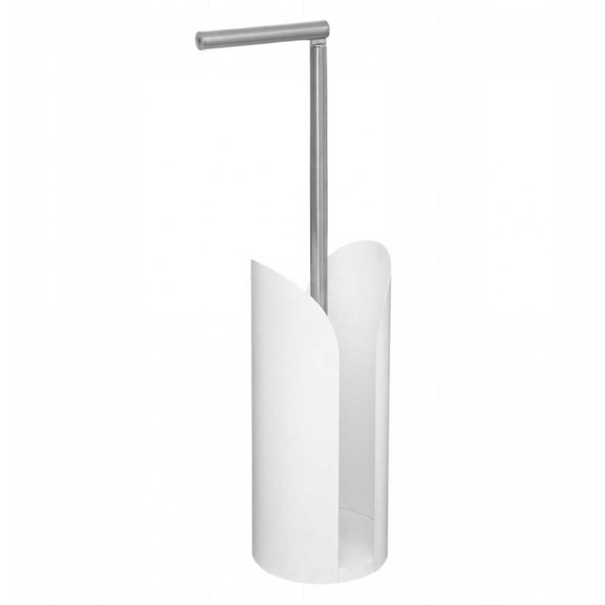 5five Simply Smart White wc-paperiteline hyllyllä vararullille, moderni ... – 2