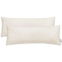 Decorative pillowcase AMBER beige simple style classic type material - textile knitwear 40x120 DecoKing