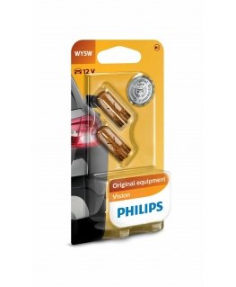 Philips Vision 12396NAB2 automobilio lemputė W5YW 5 W
