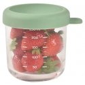 BEABA GLASS JAR WITH LID, SAGE GREEN, 250 ML BEABA GLASS JAR WITH LID, SAGE GREEN, 250 ML