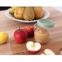 BEABA GLASS JAR WITH LID, SAGE GREEN, 250 ML BEABA GLASS JAR WITH LID, SAGE GREEN, 250 ML