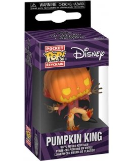 Funko Pocket POP Disney Keychain Nightmare Before Christmas 30th Anniversary Pumpkin King