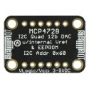 MCP4728 DAC I2C keitiklis, 4 kanalai + EEPROM, Adafruit 4470 MCP4728 DAC I2C keitiklis, 4 kanalai + EEPROM, Adafruit 4470