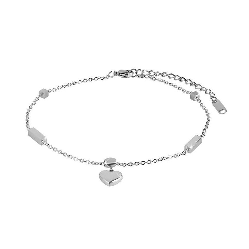 Troli Steel leg chain with heart