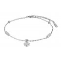 Troli Steel leg chain with heart