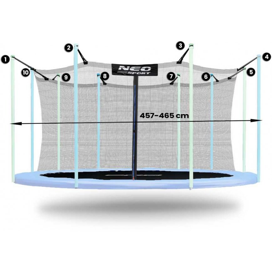 Neo-Sport Vidinis tinklelis Neosport 465cm 15ft 10s – 2