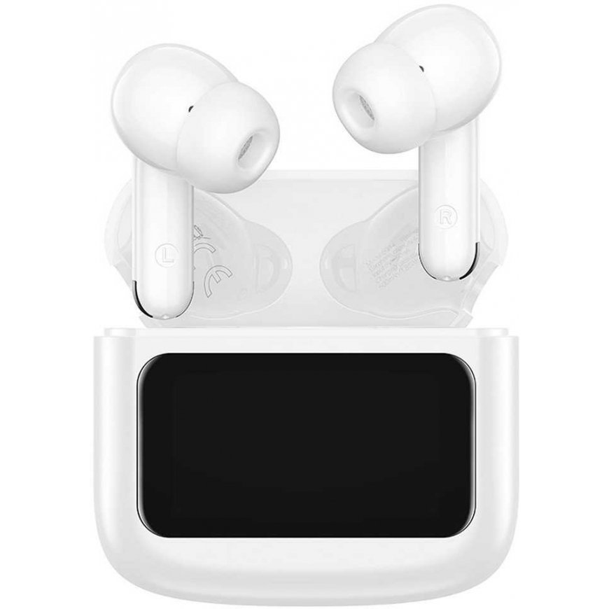 HOCO belaidės ausinės bluetooth su touch screen TWS EQ14 baltas – 2