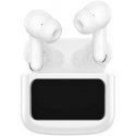 HOCO belaidės ausinės bluetooth su touch screen TWS EQ14 baltas HOCO belaidės ausinės bluetooth su touch screen TWS EQ14 baltas