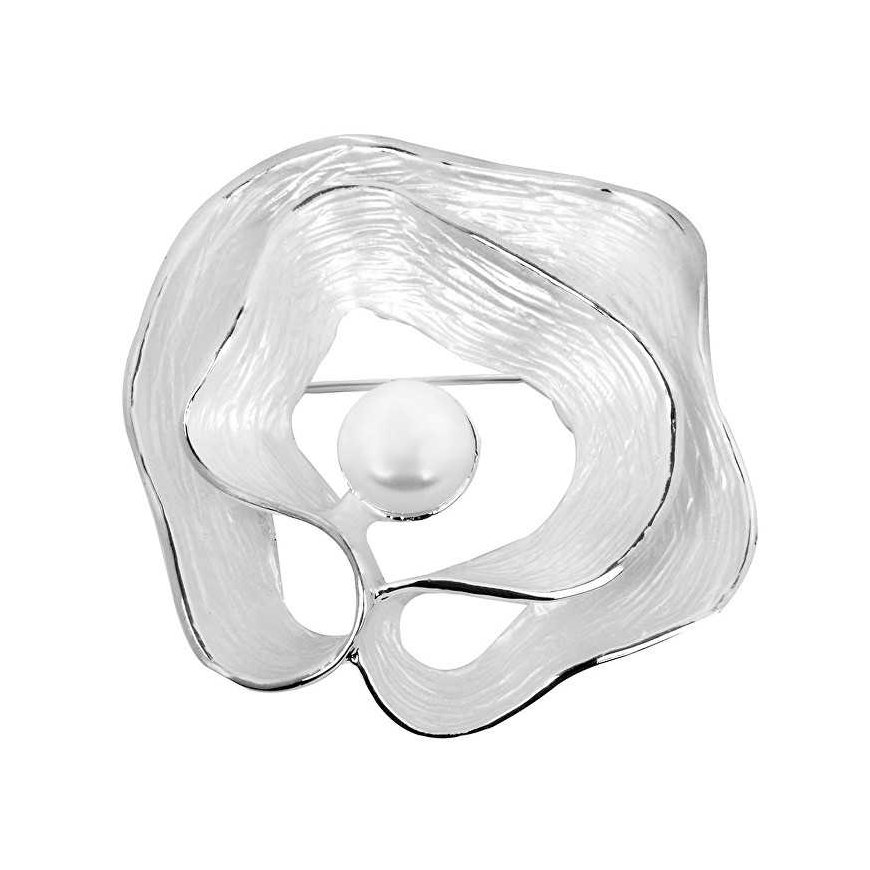 Jwl Luxury Pearls Unique Brooch, 2in1 Trunk Lid, with JL0380 Right Pearl