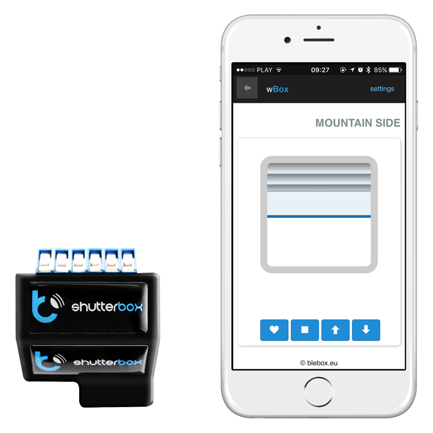 Blebox ShutterBox - WiFi controller for electric roller shutters – 3