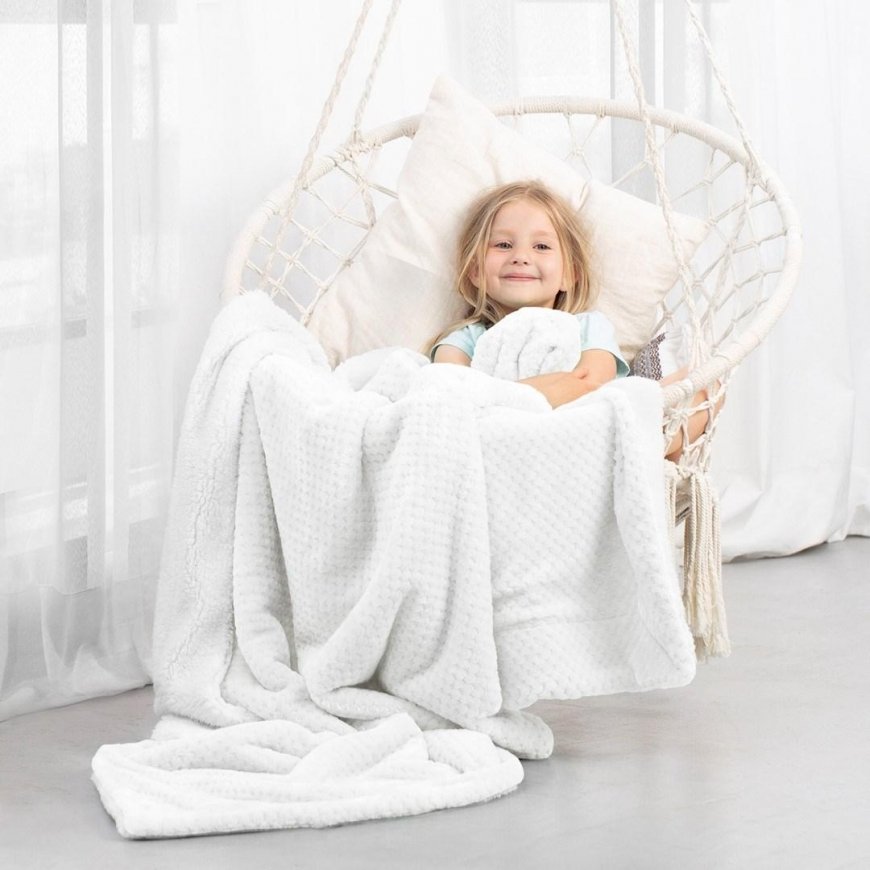 AmeliaHome Pledas SHLEEPY, 220x240 cm, spalva: balta – 5