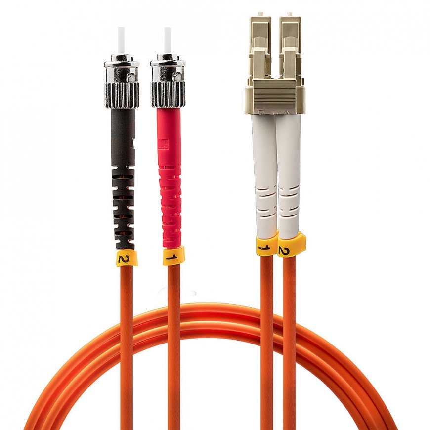 Lindy 46491 „InfiniBand“ arba pluoštinis optinis kabelis 2 m LC ST Oranžinė – 2