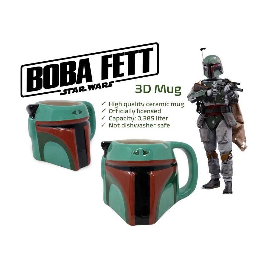 Pyramid Gaya Entertainment Star Wars Boba Fett 3D muki 385ml – 2