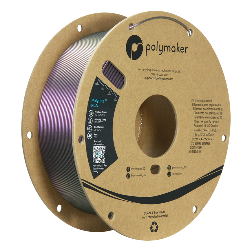 Polymaker PolyLite PLA Starlight - 1kg - 1.75mm - Nebula