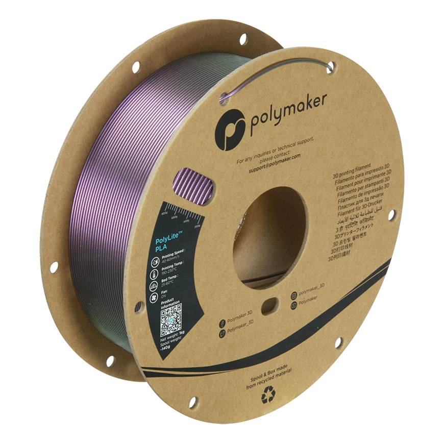 Polymaker PolyLite PLA Starlight - 1kg - 1.75mm - Nebula – 2
