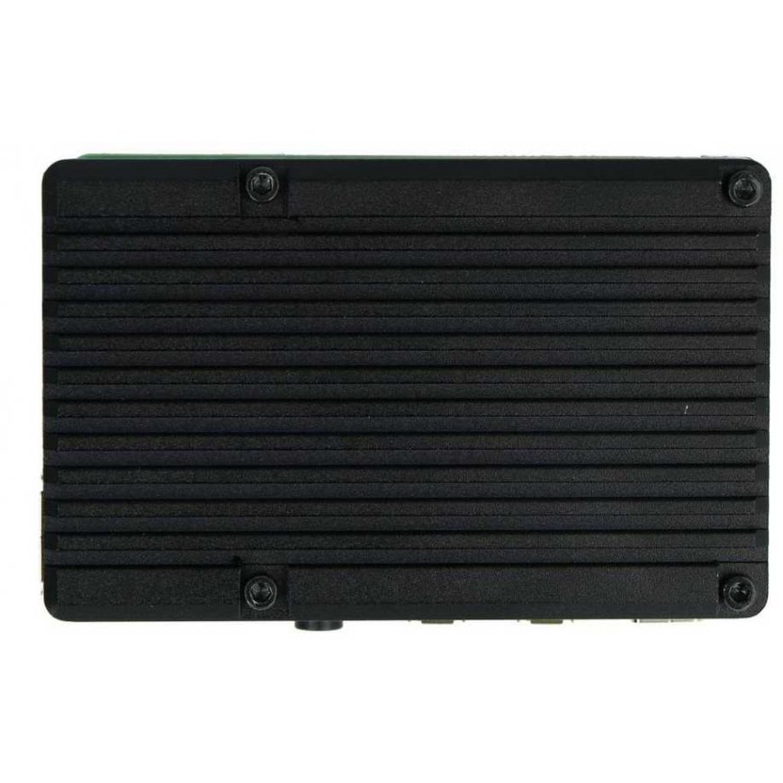Lonten Technology justPi dėklas Raspberry Pi 4B - aliuminis su dviem ventiliatoriais - juodas - LT-4B02 – 5