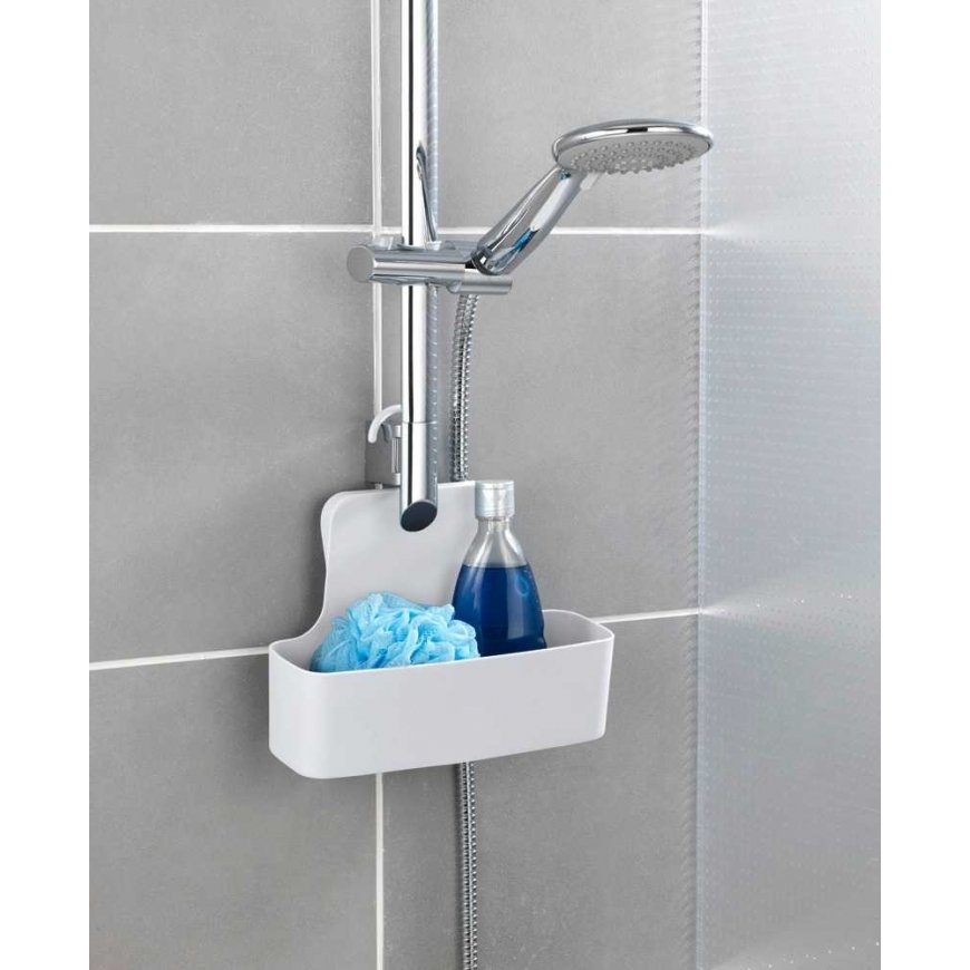WENKO 23961100 bathroom wall shelf Polyurethane, Polyvinyl chloride (PVC) – 3