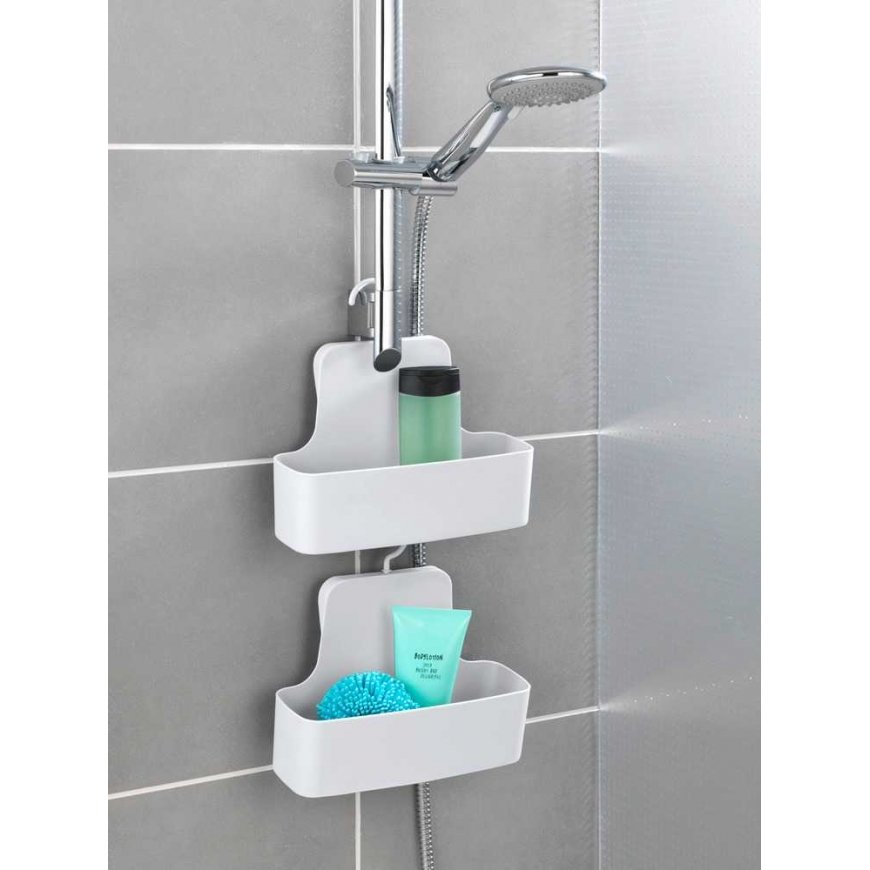 WENKO 23961100 bathroom wall shelf Polyurethane, Polyvinyl chloride (PVC) – 4