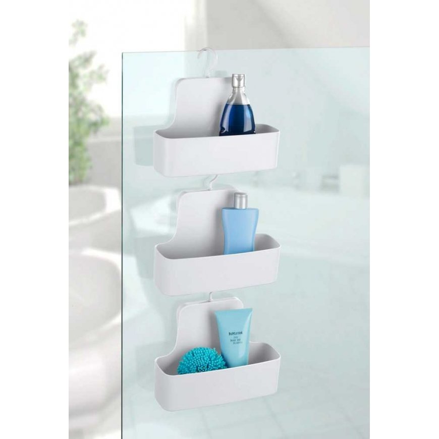 WENKO 23961100 bathroom wall shelf Polyurethane, Polyvinyl chloride (PVC) – 5