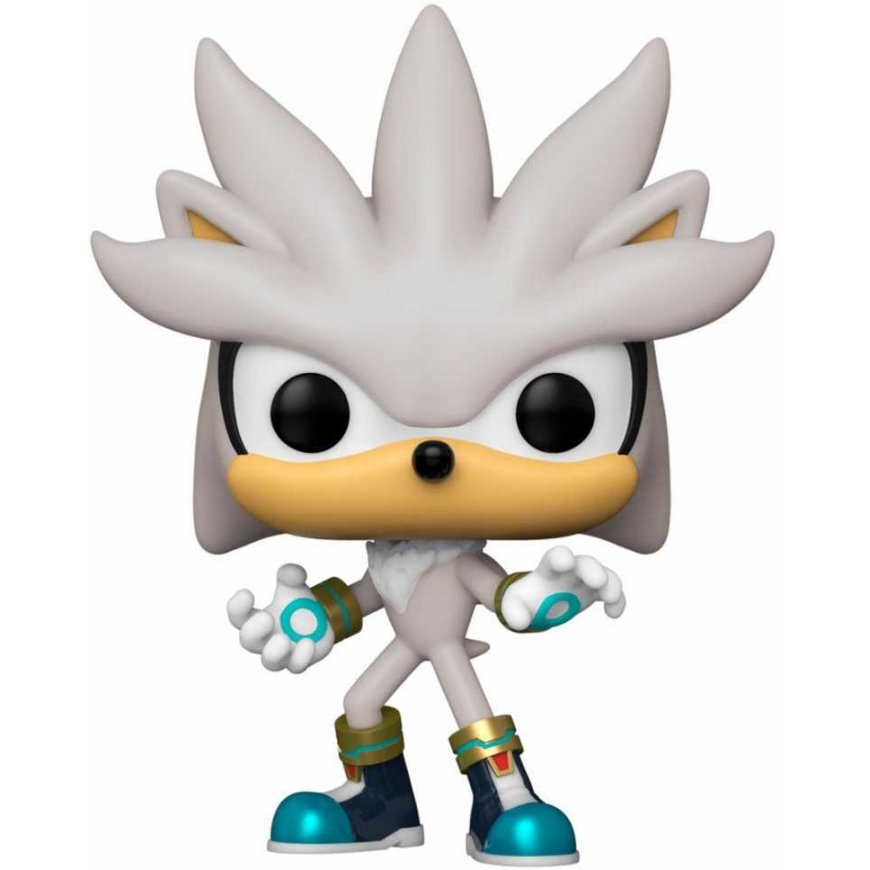 Funko POP! Games: Sonic The Hedgehog - Silver Vinyl Figure – 3