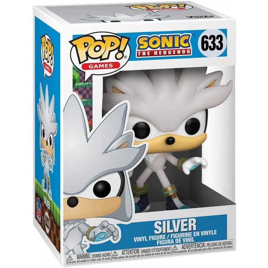 Funko POP! Games: Sonic The Hedgehog - Silver Vinyl Figure – 4
