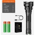 Superfire Žibintuvėlis L3, 2700lm, fokusuojamas, su įkraunamom baterijom 2x 26650 ir krovikliu. Superfire Žibintuvėlis L3, 2700lm, fokusuojamas, su įkraunamom baterijom 2x 26650 ir krovikliu.
