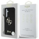 Guess Fixed Glitter Big 4G Metal Logo Samsung Galaxy S25 puhelimen kuori musta Guess Fixed Glitter Big 4G Metal Logo Samsung Galaxy S25 puhelimen kuori musta