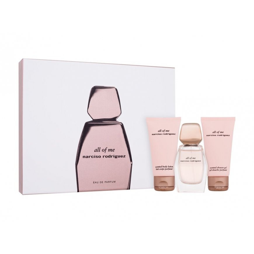 Narciso Rodriguez All Of Me Narciso Rodriguez All Of Me EDP 50 ml + SG 50 ml + BL 50 ml (woman) Kvepalai Moterims Rinkinys – 2
