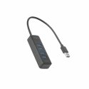 Deltaco UH-734 jaotur USB 3.2 Gen 1 (3.1 Gen 1) Type-A 5000 Mbit/s Must Deltaco UH-734 jaotur USB 3.2 Gen 1 (3.1 Gen 1) Type-A 5000 Mbit/s Must