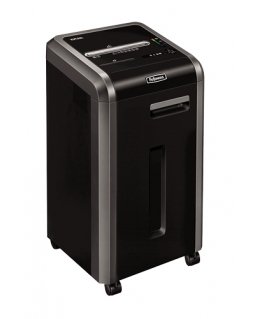 Fellowes 225Mi dokumentų naikiklis Smulkinimas itin mažais gabalėliais 24 cm Juoda