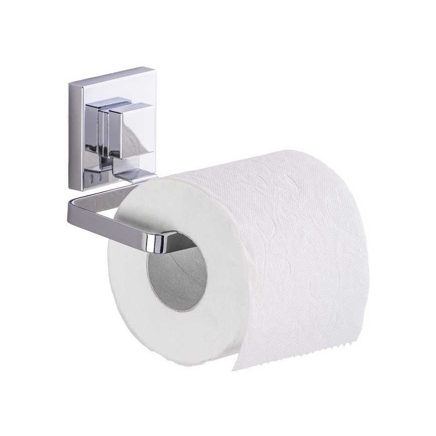 WC-paperiteline QUADRO, Vacuum-Loc - ruostumaton teräs, WENKO – 2