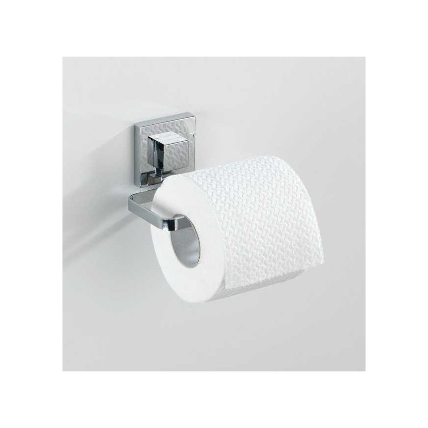 Toilet paper holder QUADRO, Vacuum-Loc - stainless steel, WENKO – 5
