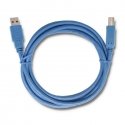 Qoltec 52308 USB кабель USB 3.2 Gen 1 (3.1 Gen 1) 1 m USB A USB B Синий Qoltec 52308 USB кабель USB 3.2 Gen 1 (3.1 Gen 1) 1 m USB A USB B Синий