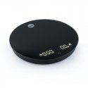 Wilfa Uni Black Countertop Round Electronic kitchen scale