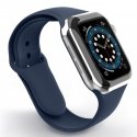 Swissten Silicone Band for Apple Watch 38-40mm Navy - 8595217477100 Kellarihm