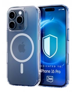 3MK MagCase matkapuhelimen suojakotelo 16 cm (6.3") Suojus Läpinäkyvä