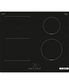 Bosch Serie 4 PVS611BB6E plīts virsmas sildelements Melns Iebūvēts 60 cm Zonas indukcijas plīts 4 zo