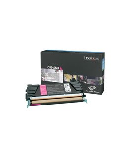 Lexmark C5342MX tonerio kasetė 1 vnt Originalus Rausvai raudona