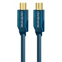 ClickTronic 10m Antenna Cable bendraašis kabelis Coax M Coax FM Mėlyna ClickTronic 10m Antenna Cable bendraašis kabelis Coax M Coax FM Mėlyna