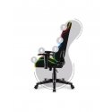 Huzaro Ranger 6.0 RGB Universali kompiuterinių žaidimų kėdė Kibiro (lopšio) sėdynė Juoda Huzaro Ranger 6.0 RGB Universali kompiuterinių žaidimų kėdė Kibiro (lopšio) sėdynė Juoda