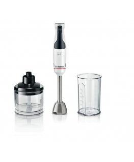 Bosch Serie 4 MSM4W420 blender 0.6 L Immersion blender 800 W Black, Transparent, White