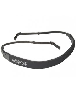 OP/TECH USA Fashion Strap - 3/8" hihna Digitaalikamera Neopreeninen, Nailon, Muovi musta